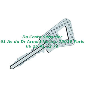 Clé Bricard Bloctout